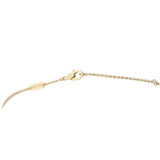 Van Cleef & Arpels Vintage Alhambra Onyx 18k Yellow Gold Pendant Necklace