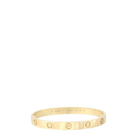 Cartier Classic Love Bracelet 18k Yellow Gold