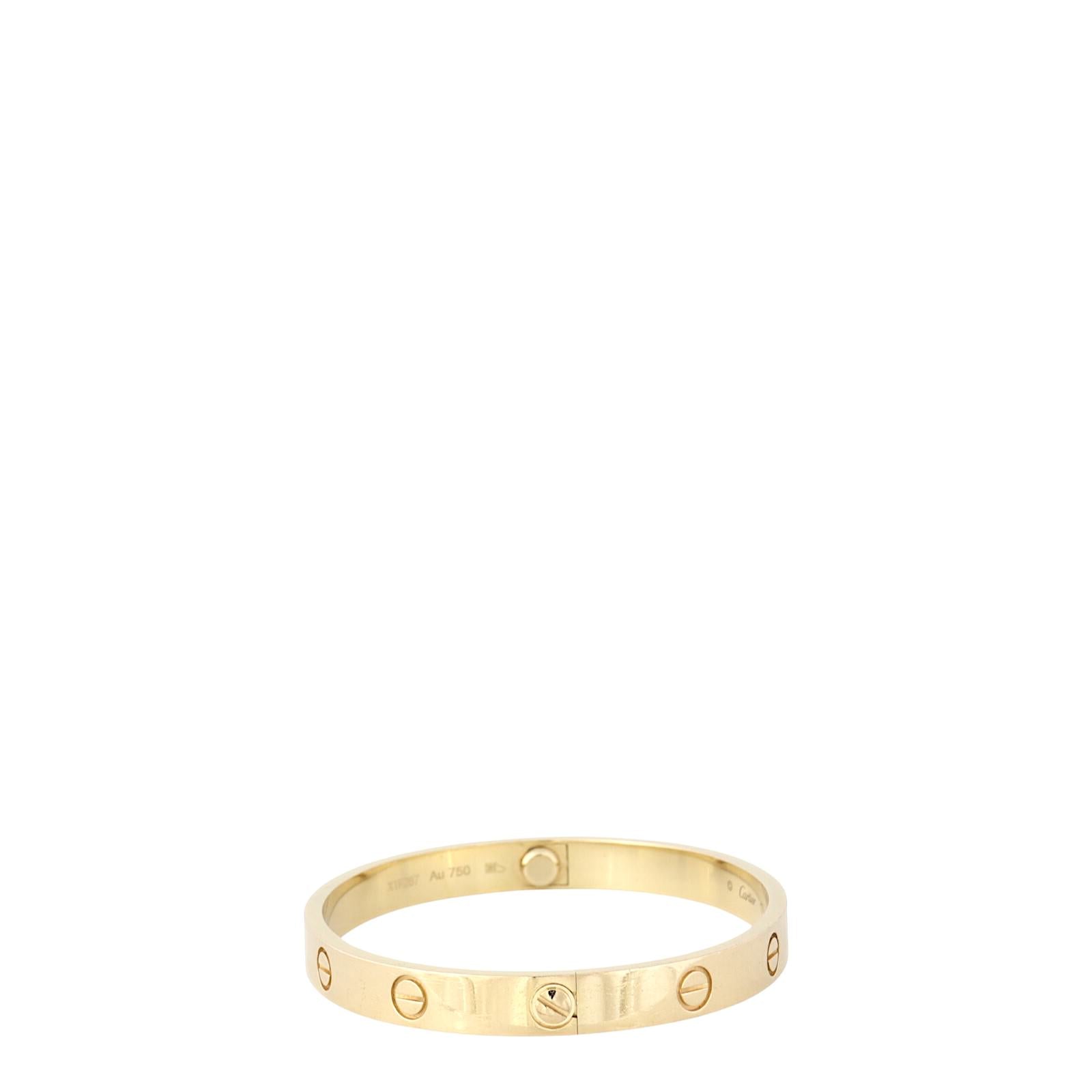 Cartier Classic Love Bracelet 18k Yellow Gold