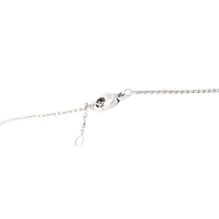 Louis Vuitton Idylle Blossom Diamond 18k White Gold Pendant Necklace