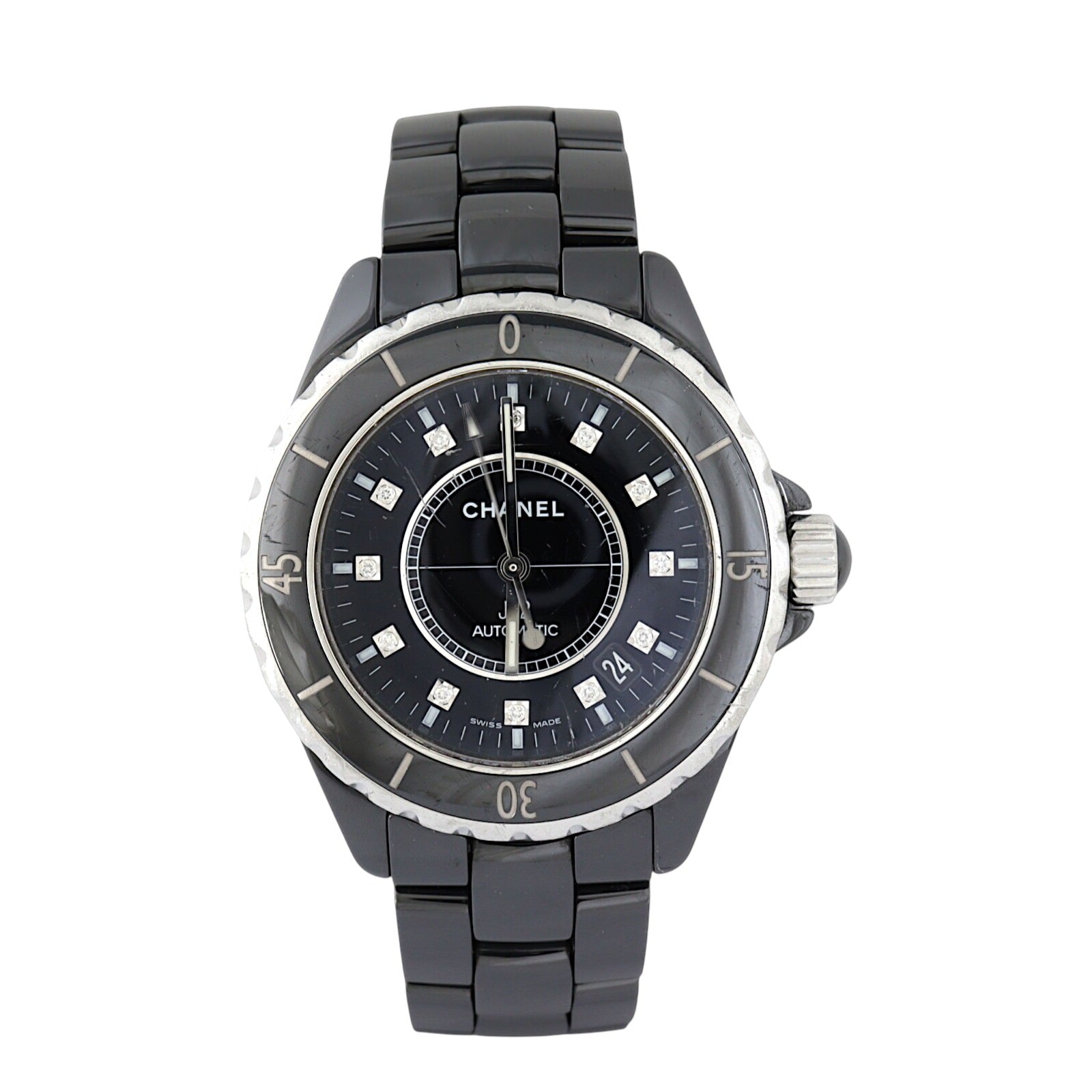 Chanel J12 Diamond 38mm Watch