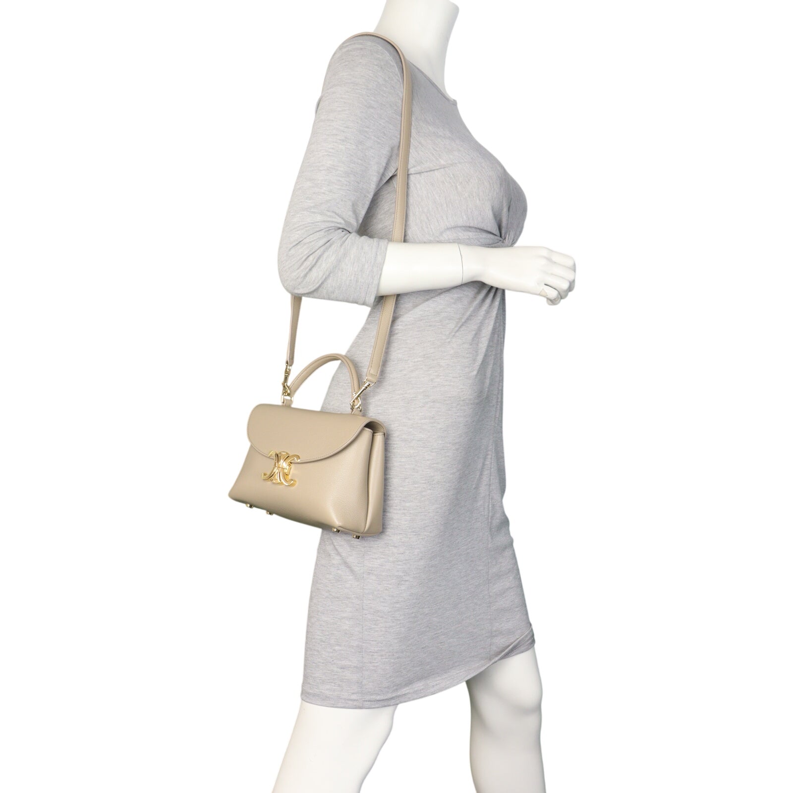 Celine Triomphe Nino Top Handle Bag Teen