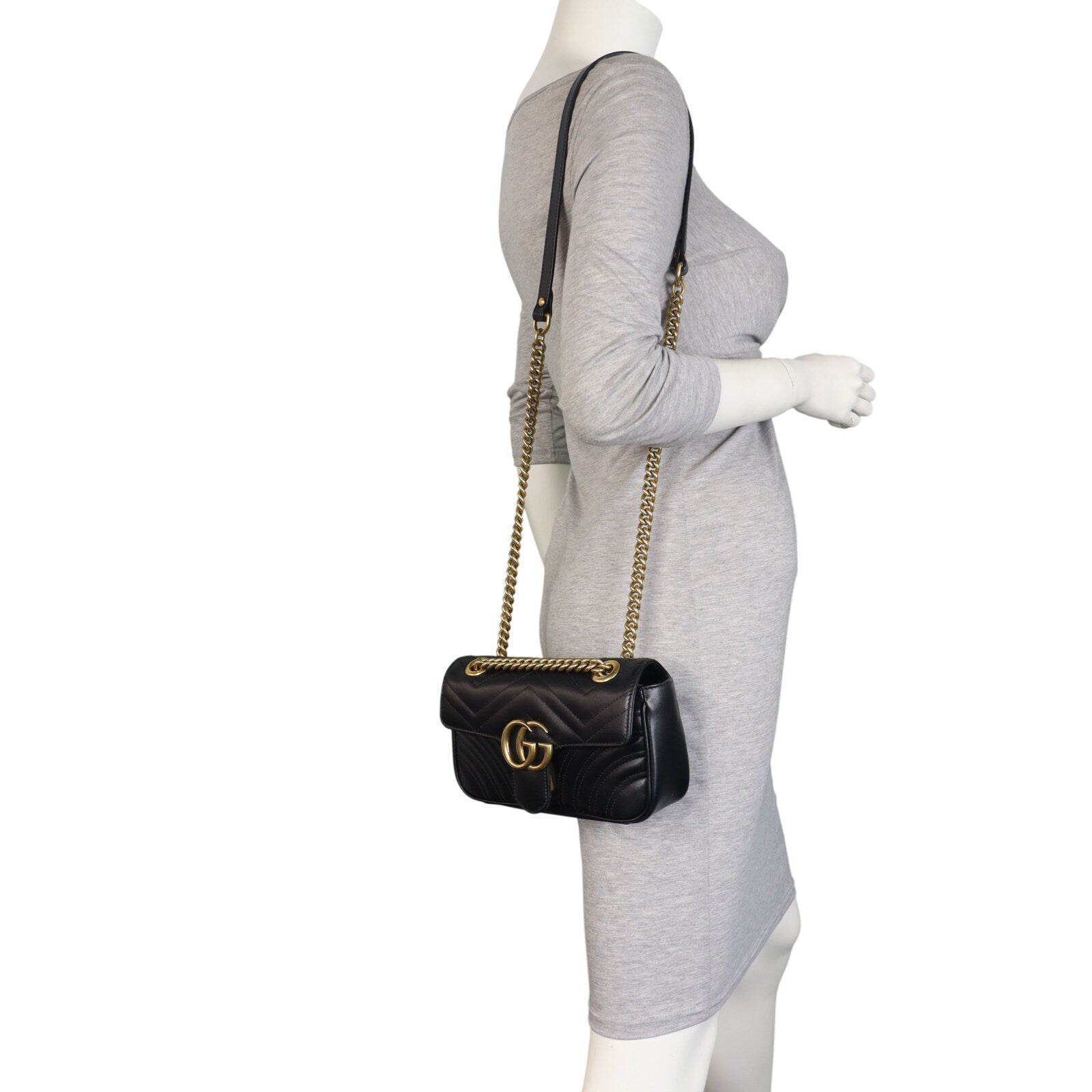Gucci GG Marmont Matelasse Small Shoulder Bag