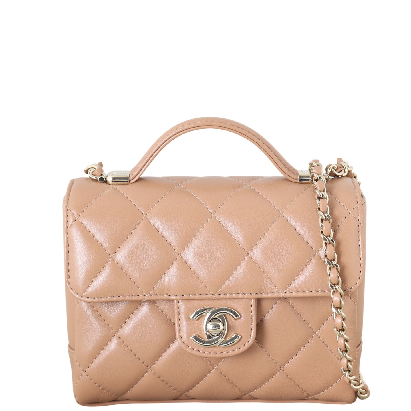 Chanel Retro Twist Top Handle Flap Mini