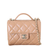 Chanel Retro Twist Top Handle Flap Mini