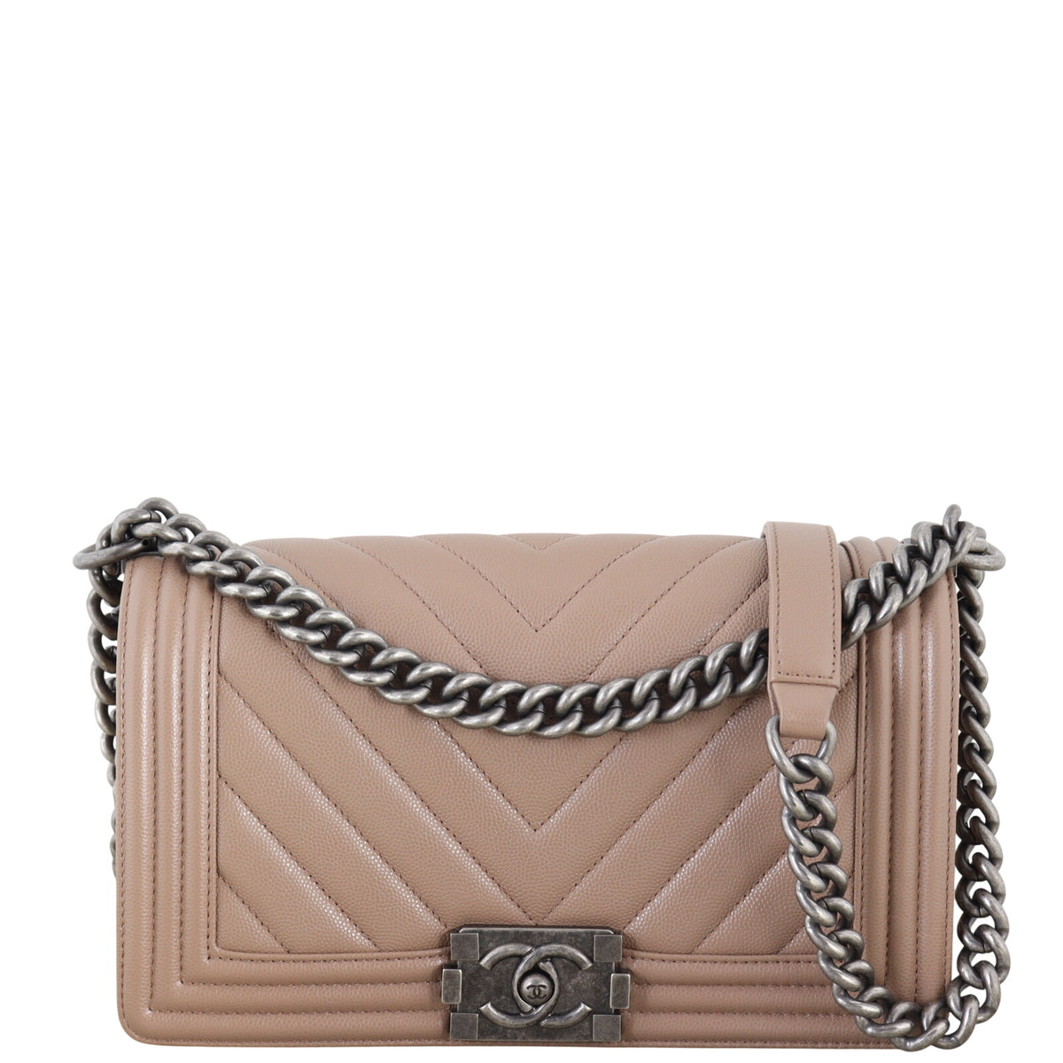 Chanel Boy Old Medium Chevron
