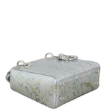 Dior Lady Dior Mini Printed Metallic