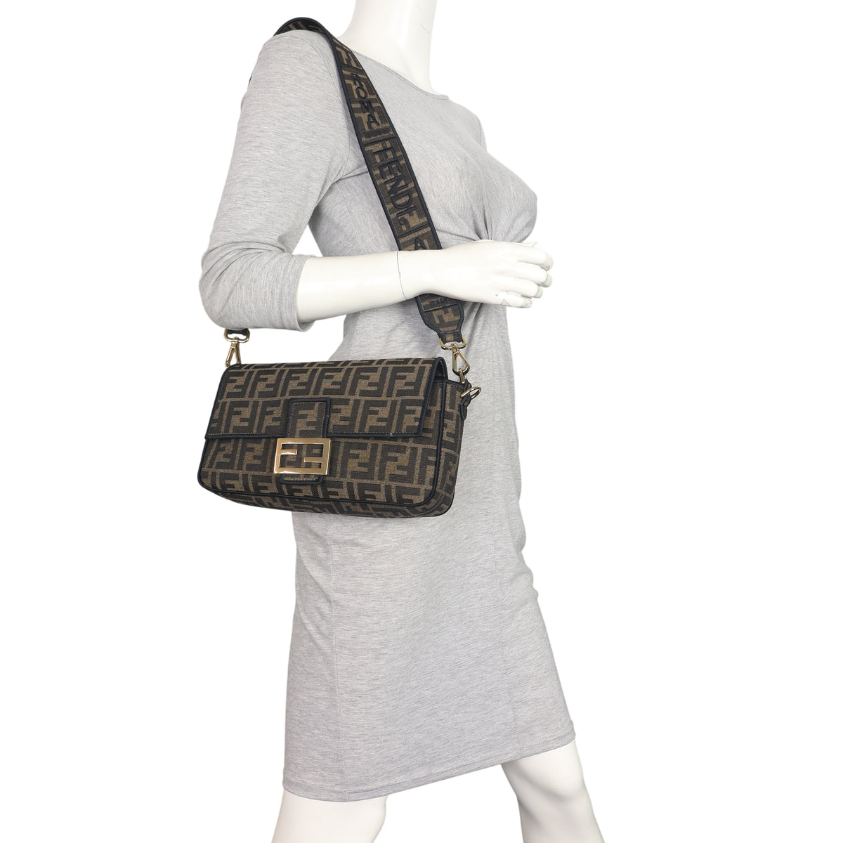 Fendi Baguette Bag Canvas