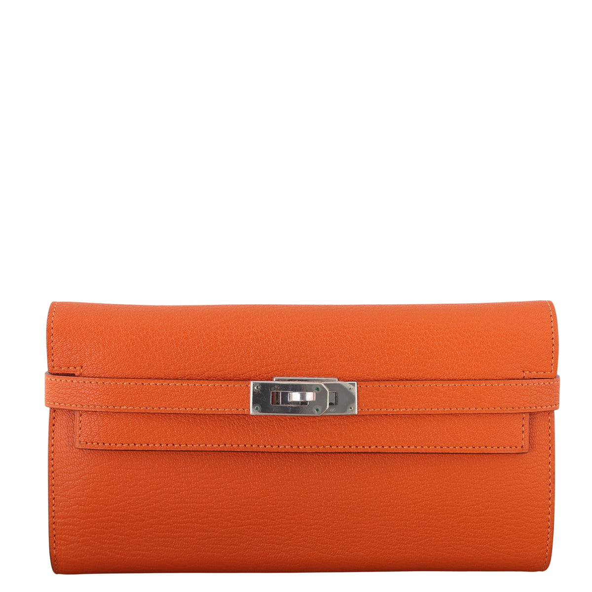 Hermes Kelly Classic Long Wallet Chevre Mysore