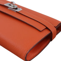 Hermes Kelly Classic Long Wallet Chevre Mysore