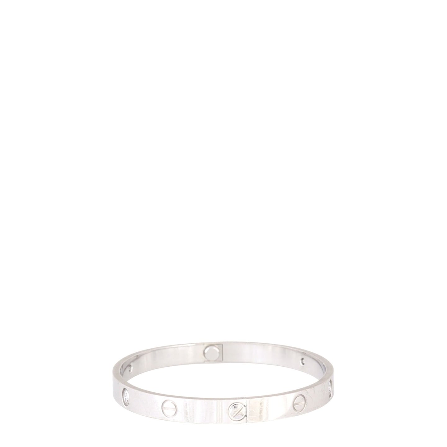 Cartier Classic Love 18k White Gold 4 Diamond Bracelet_IMG_0089.jpg