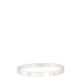Cartier Classic Love 18k White Gold 4 Diamond Bracelet_IMG_0099.jpg