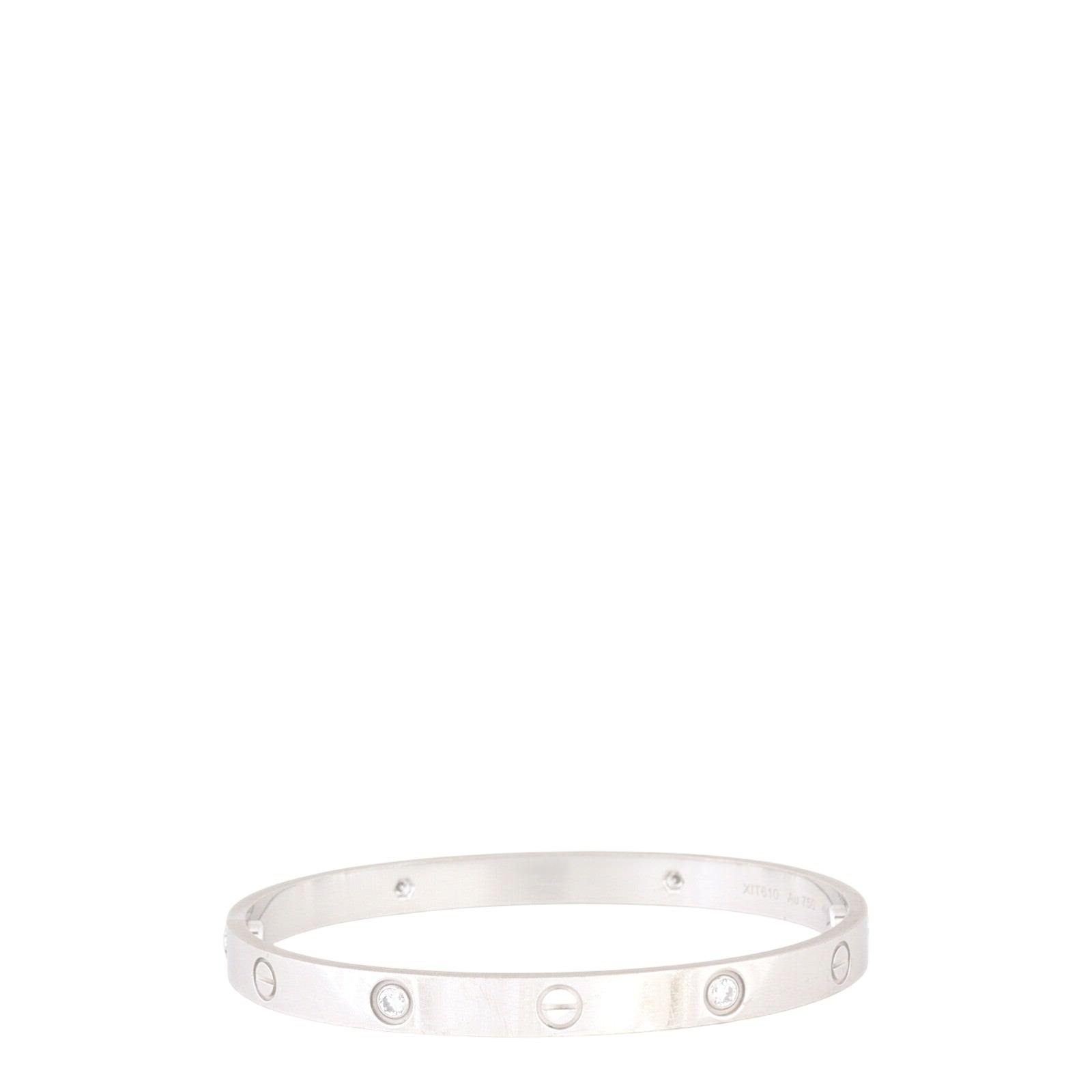 Cartier Classic Love 18k White Gold 4 Diamond Bracelet_IMG_0099.jpg