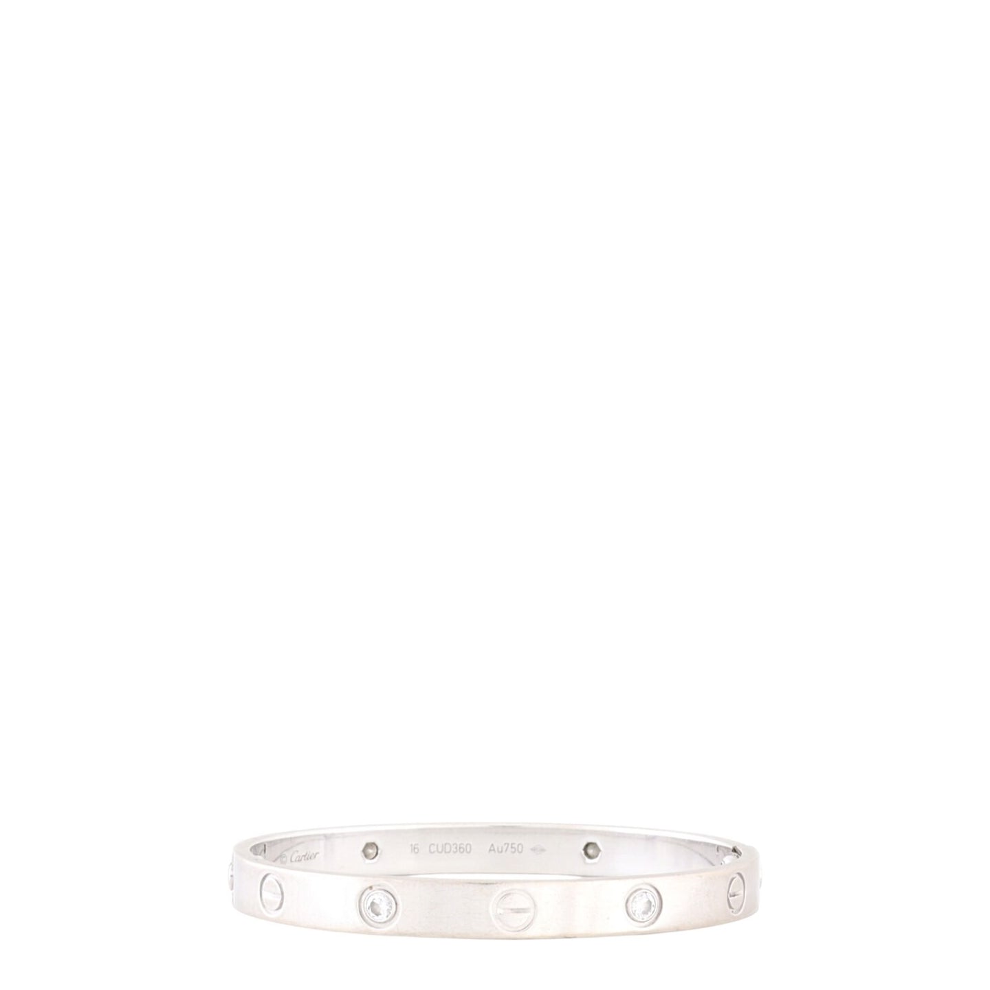 Cartier Classic Love 18k White Gold 4 Diamond Bracelet_IMG_0318.jpg