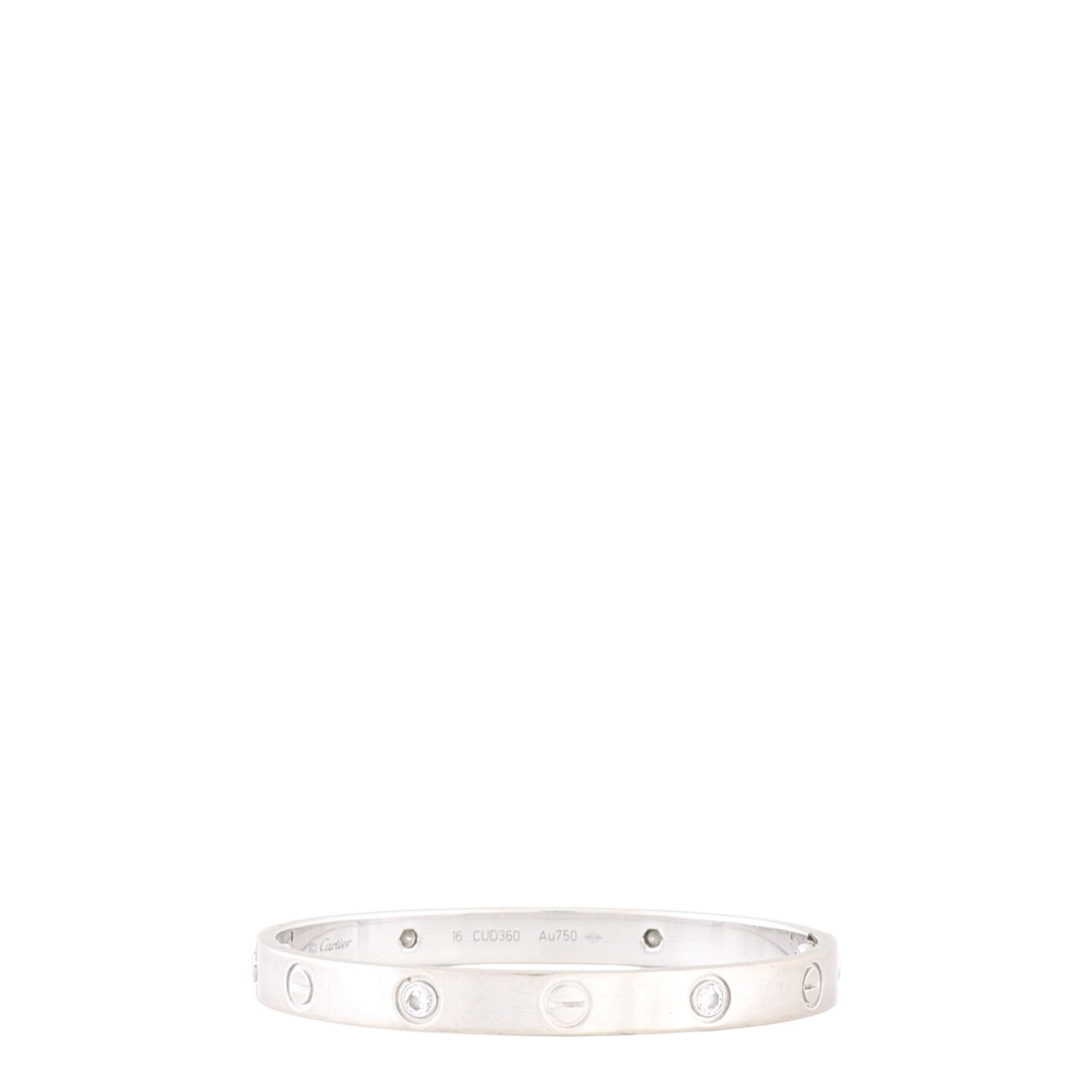 Cartier Classic Love 18k White Gold 4 Diamond Bracelet_IMG_0318.jpg
