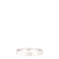 Cartier Classic Love 18k White Gold 4 Diamond Bracelet_IMG_0326.jpg