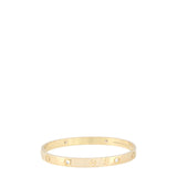 Cartier Classic Love 18k Yellow Gold 4 Diamond Bracelet_IMG_0143.jpg