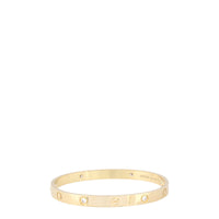 Cartier Classic Love 18k Yellow Gold 4 Diamond Bracelet_IMG_0143.jpg
