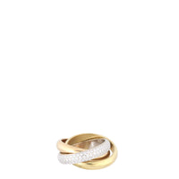 Cartier Trinity Ring Classic Half Paved Diamond 18k White, Rose & Yellow Gold_IMG_0044.jpg