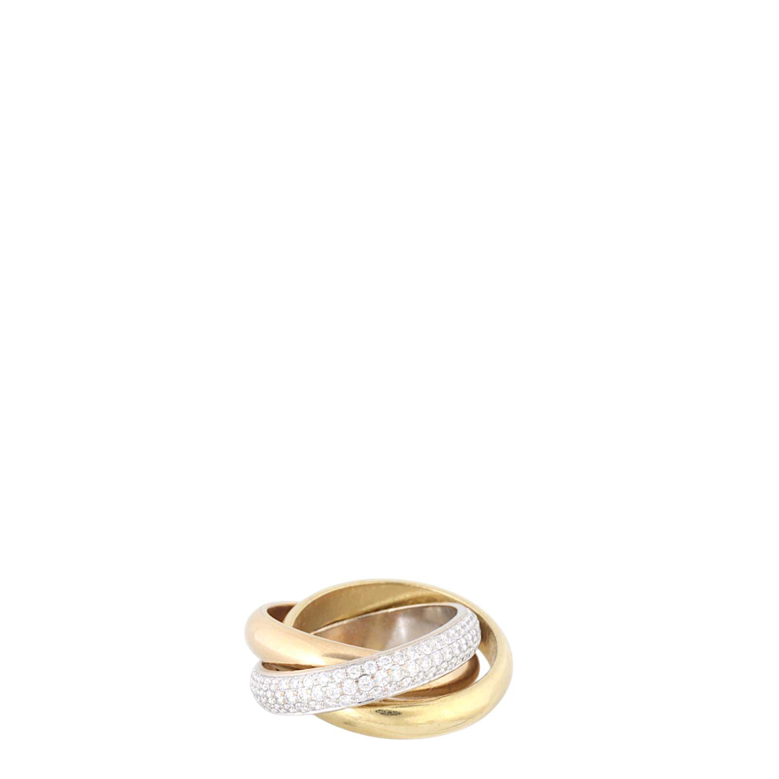 Cartier Trinity Ring Classic Half Paved Diamond 18k White, Rose & Yellow Gold_IMG_0044.jpg