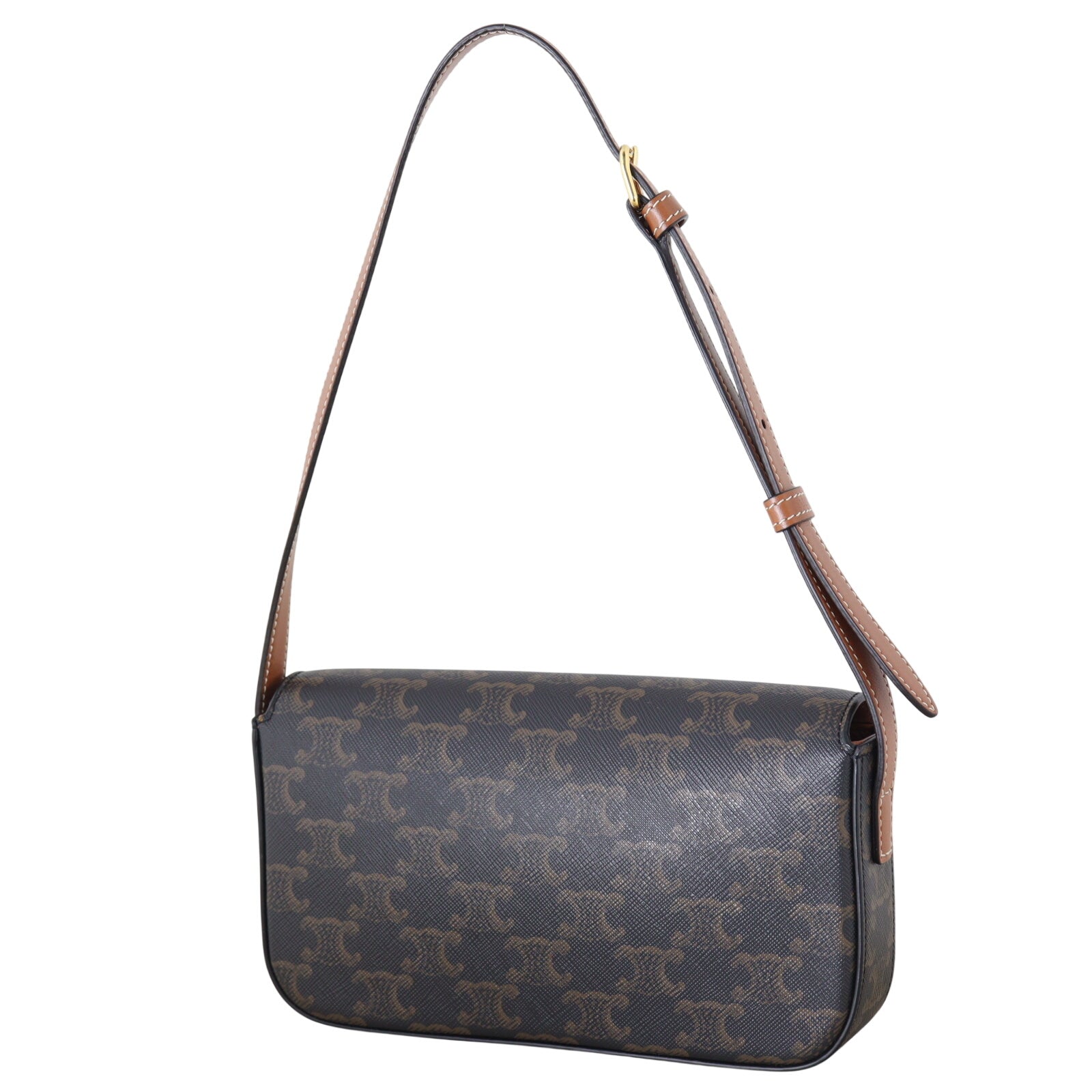 Celine Claude Triomphe Canvas Shoulder Bag_IMG_4556.jpeg