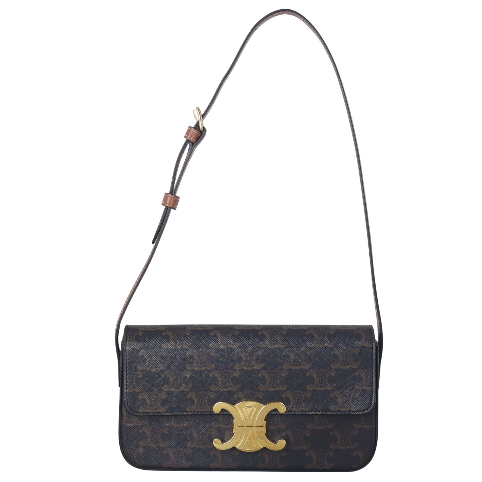 Celine Triomphe Canvas Shoulder Bag_IMG_7955.jpeg