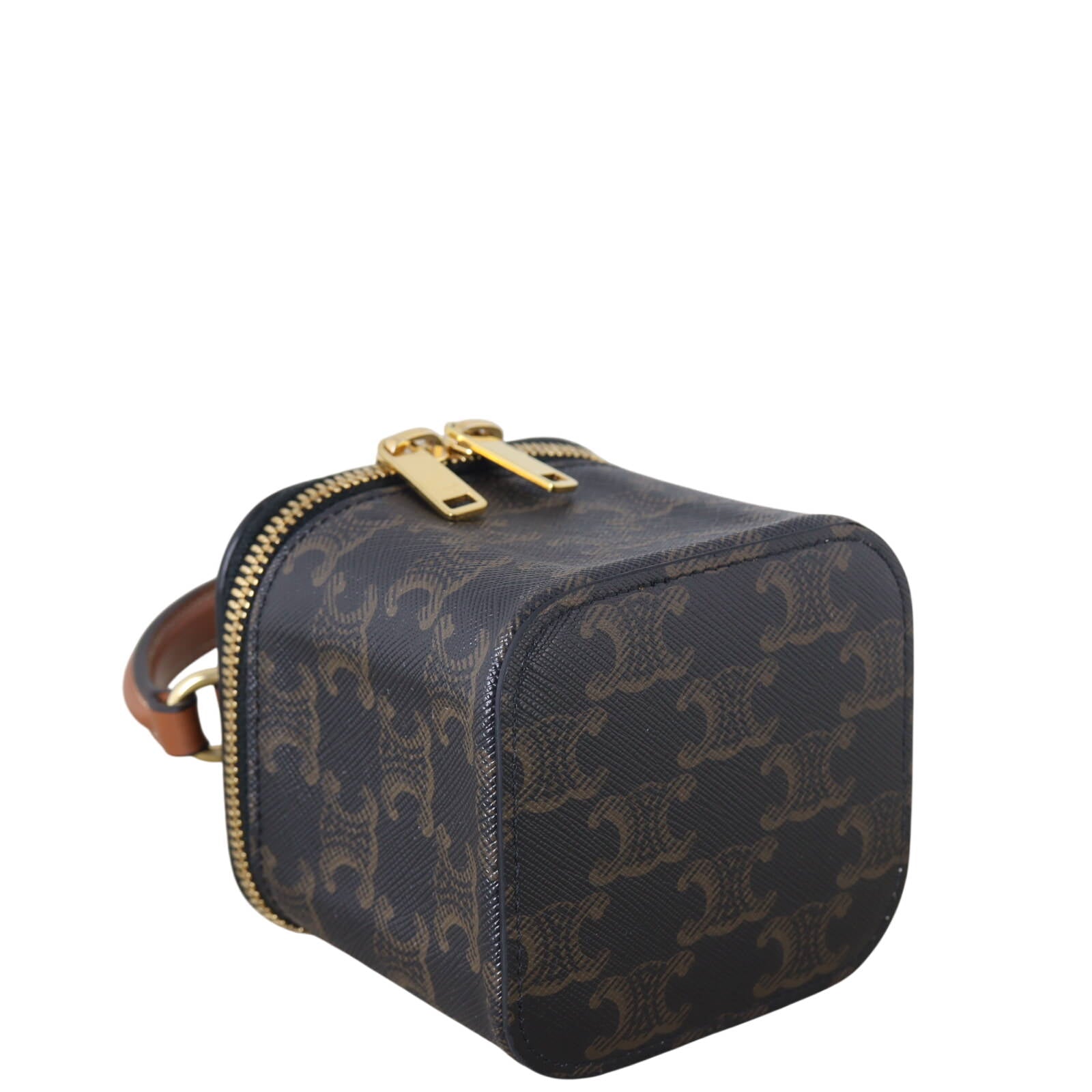 Celine Triomphe Top Handle Vanity Case Mini _IMG_1426.jpeg