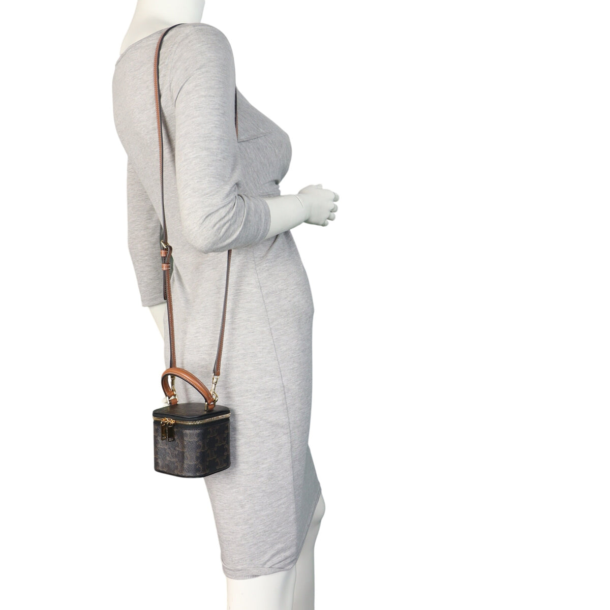 Celine Triomphe Top Handle Vanity Case Mini _IMG_1726.jpeg