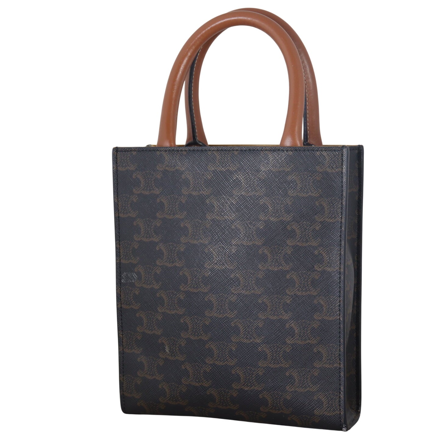 Celine Triomphe Vertical Cabas Tote Mini_IMG_4678.jpeg