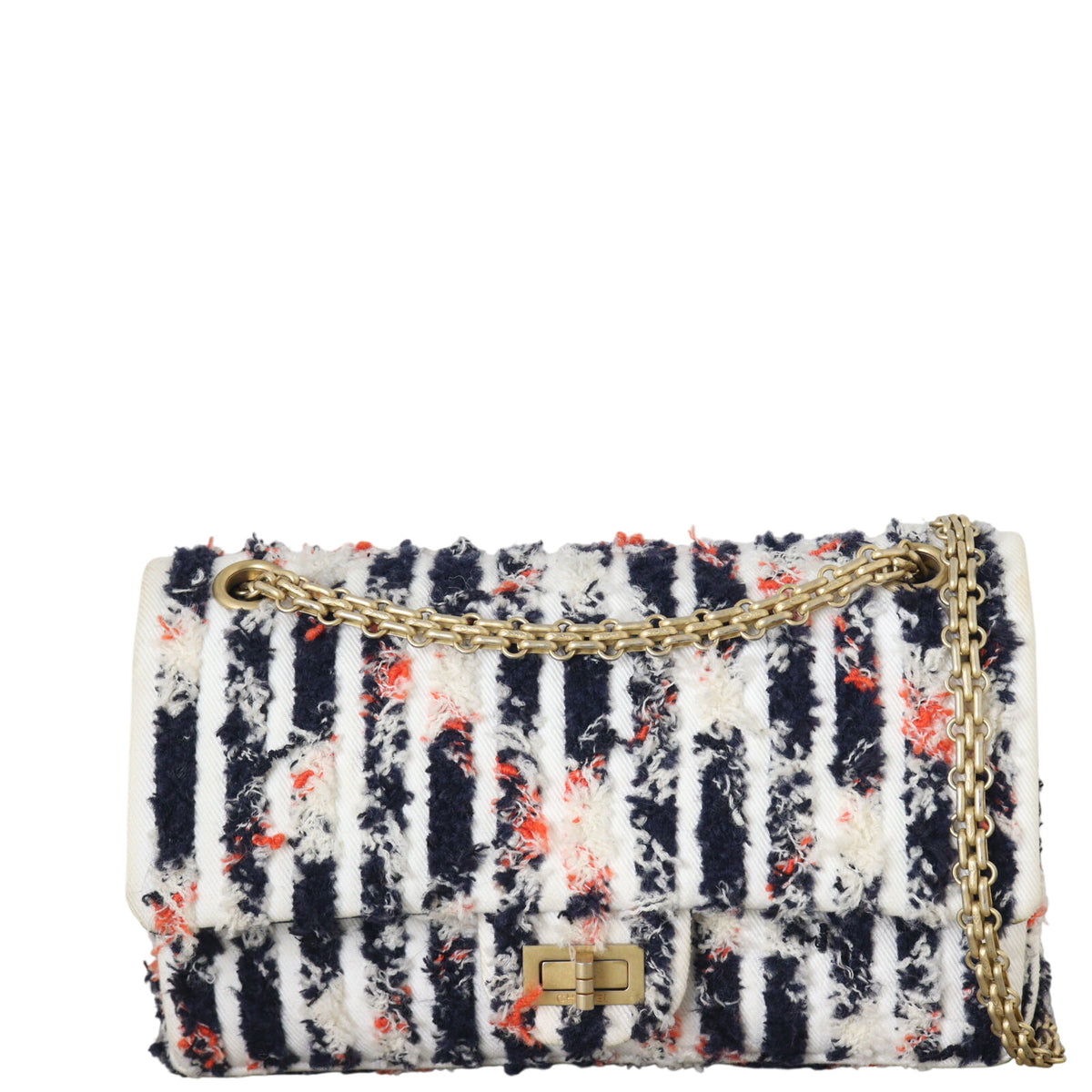 Chanel 2.55 Reissue Double Flap Shoulder Bag Tweed_IMG_8725.jpeg