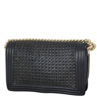 Chanel Boy New Medium Woven_IMG_6629.jpeg