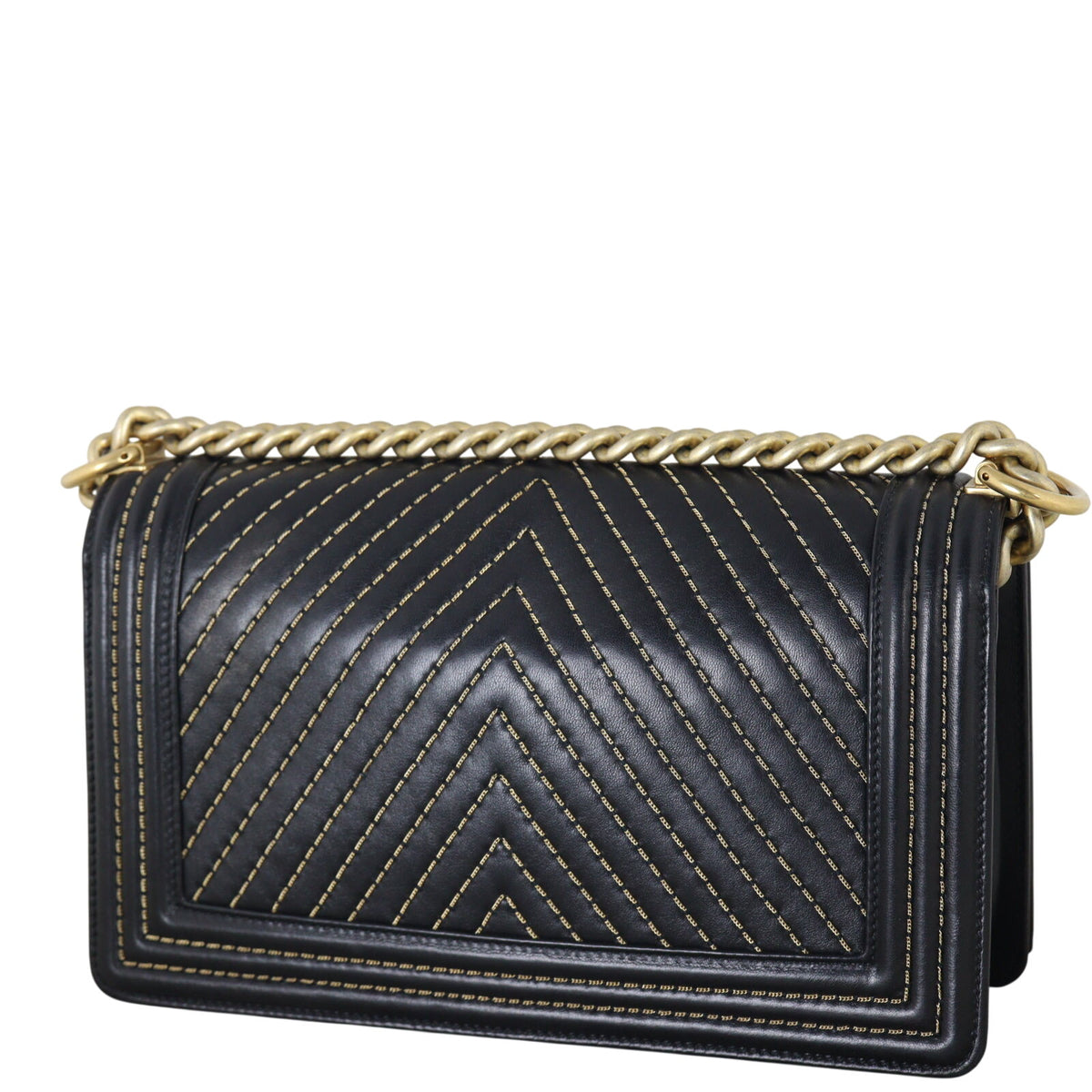 Chanel Boy Old Medium Chevron Chains_IMG_3778.jpeg