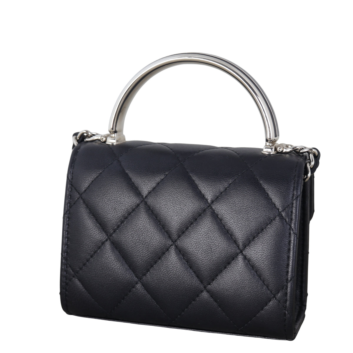 Chanel CC Metal Handle Flap Clutch With Chain_IMG_8004.jpeg