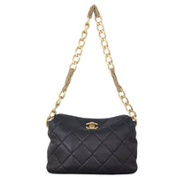 Chanel CC Quilted Lambskin Hobo_IMG_9645.jpeg