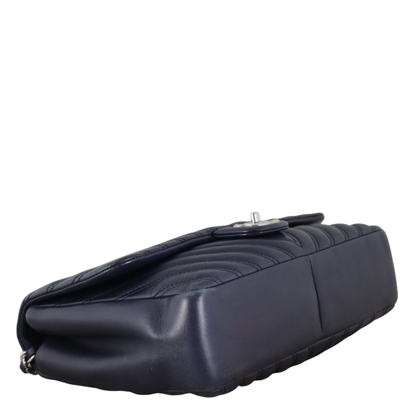 Chanel Chevron Double Stitch Single Flap Jumbo_IMG_1832.jpeg