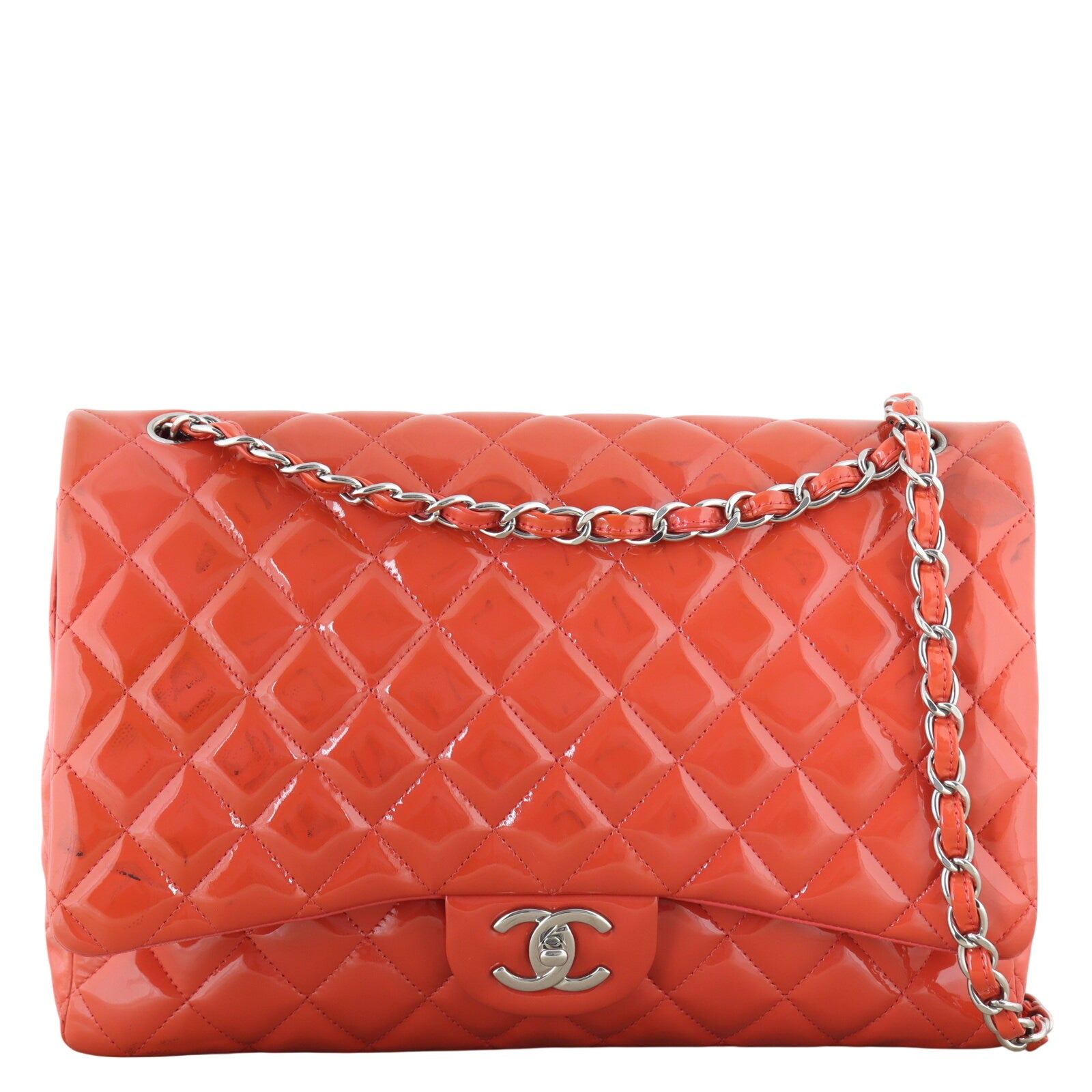 Chanel Classic Double Flap Maxi Patent_IMG_4610.jpeg