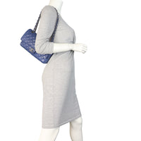 Chanel Classic Double Flap Medium Lambskin (blue)_IMG_6899.jpeg