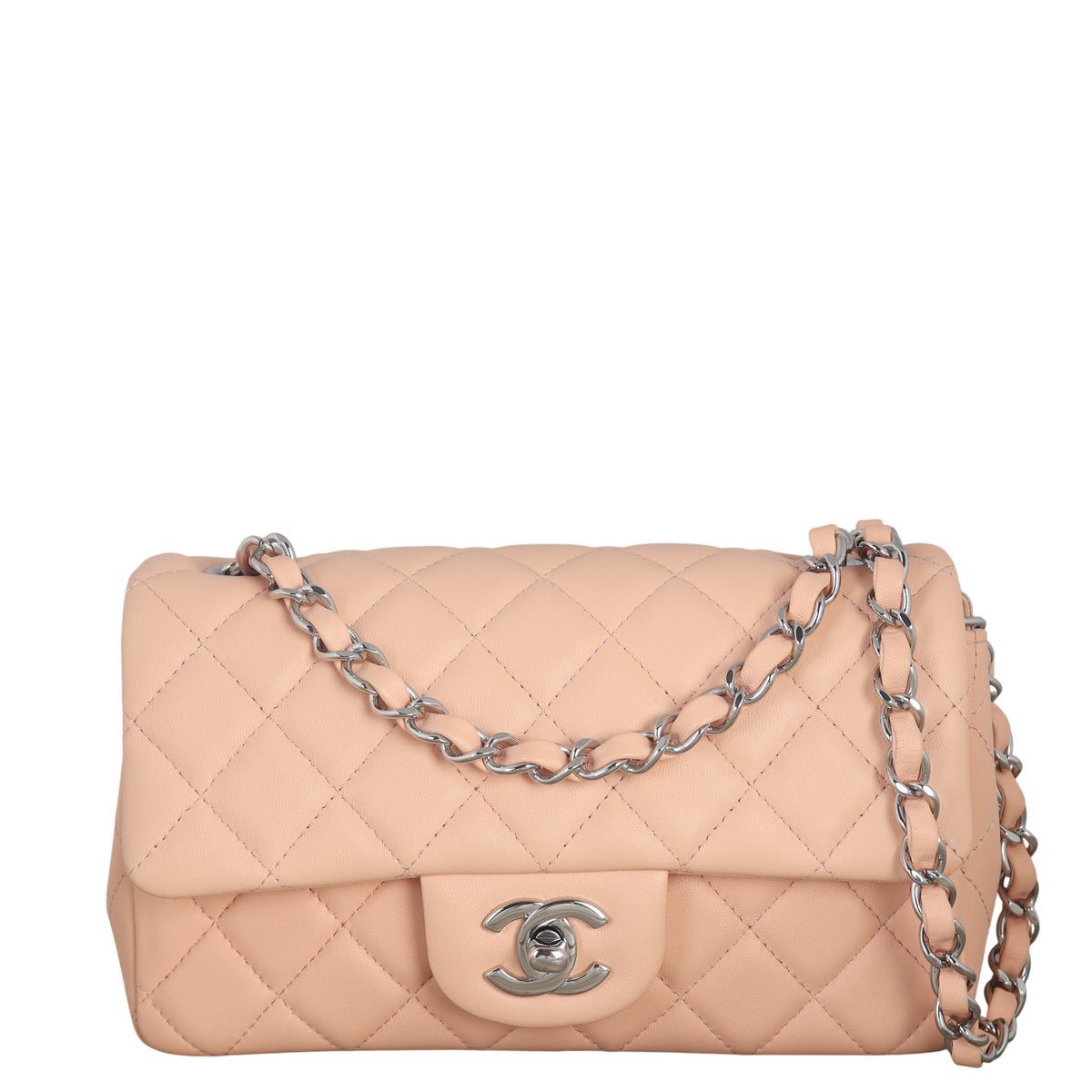 Chanel Classic Flap Mini Rectangular Bag Lambskin _IMG_5587.jpeg