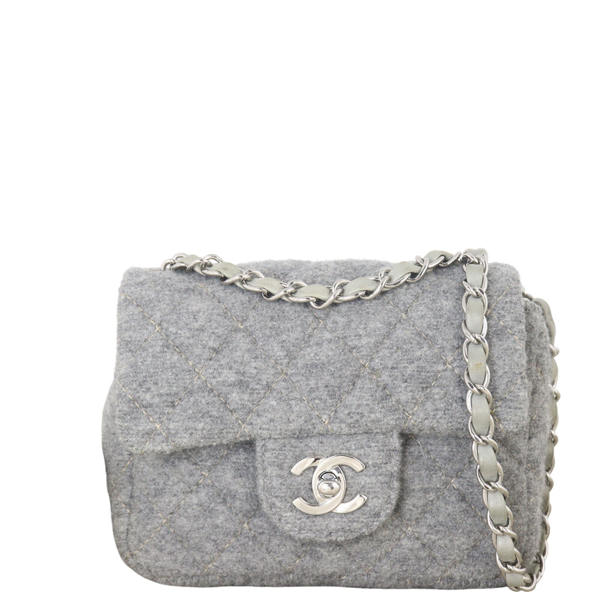 Chanel Classic Flap Mini Square Wool_IMG_4419.jpeg