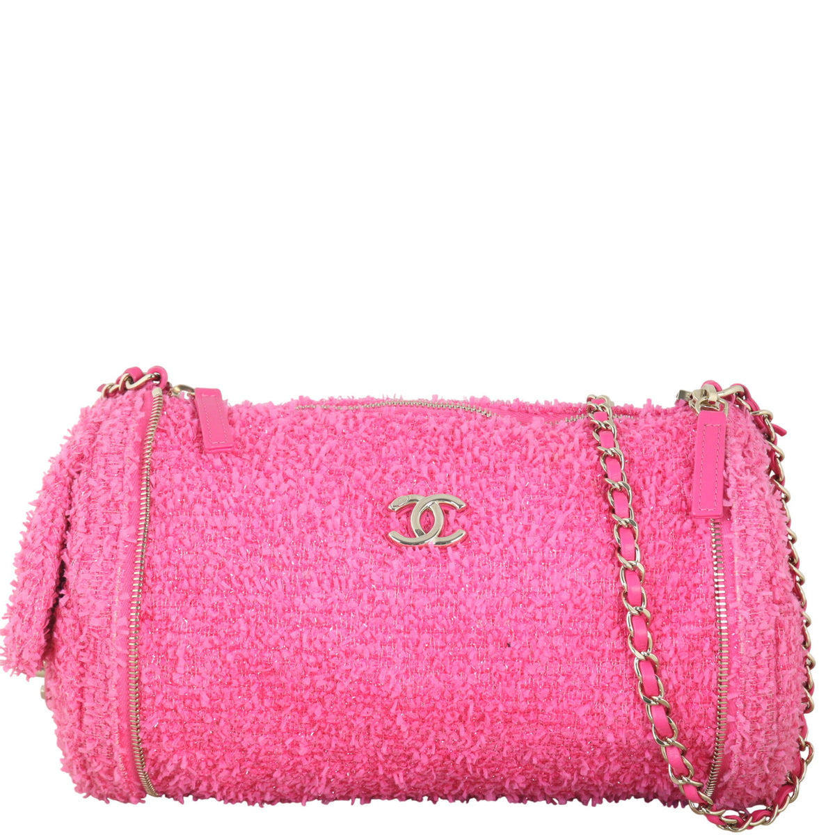 Chanel Coco Beach Bowling Bag Tweed_IMG_6723.jpeg