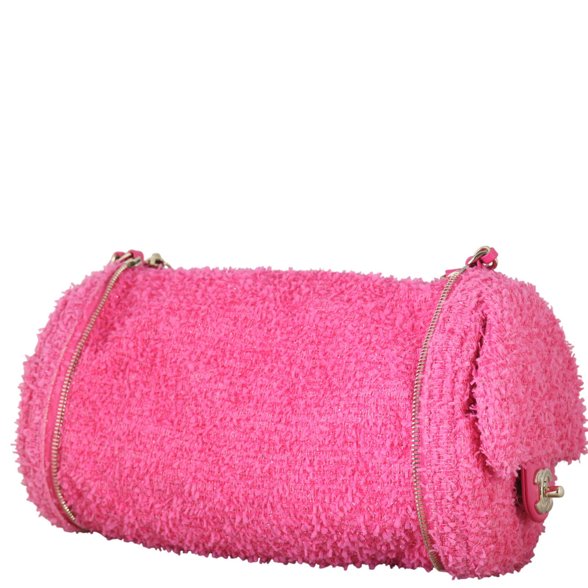 Chanel Coco Beach Bowling Bag Tweed_IMG_6726.jpeg
