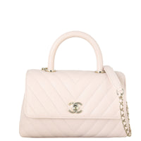 Chanel Coco Top Handle Mini Bag Chevron_IMG_2090.jpeg