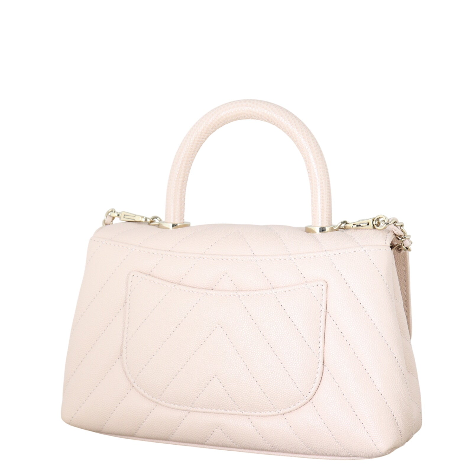 Chanel Coco Top Handle Mini Bag Chevron_IMG_2091.jpeg