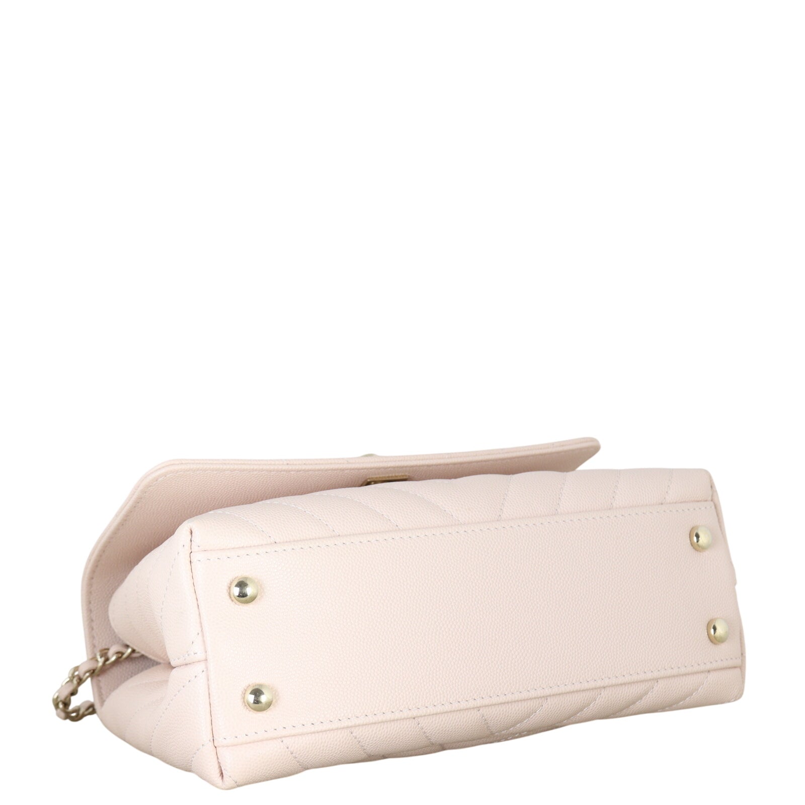 Chanel Coco Top Handle Mini Bag Chevron_IMG_2093.jpeg