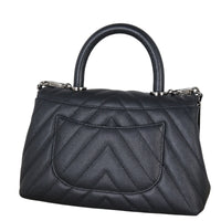 Chanel Coco Top Handle Mini Bag Chevron_IMG_9528.jpeg
