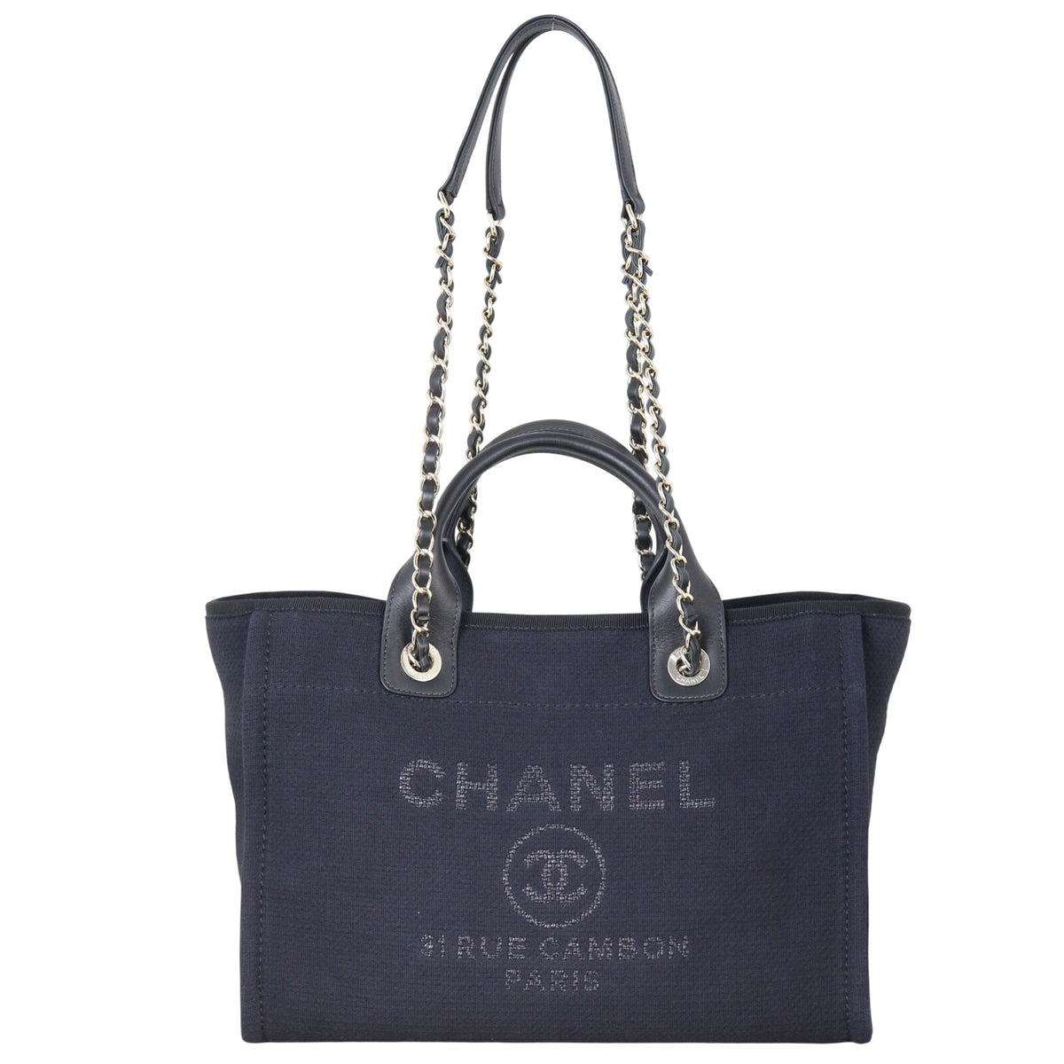 Chanel Deauville Small Shopping Tote Canvas_IMG_5311.jpeg