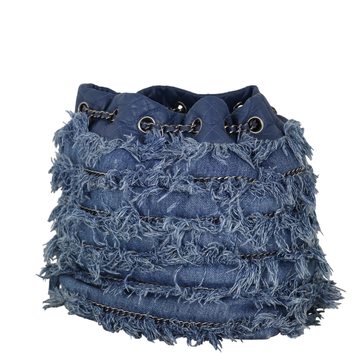 Chanel Denim Fringe Drawstring Bucket Bag_IMG_3588.jpeg