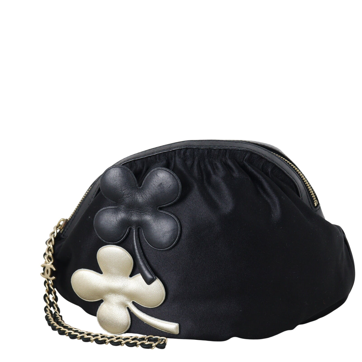 Chanel Four Leaf Clover Clutch_IMG_5260.jpeg