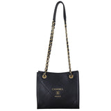 Chanel Logo Quilted Shopper Tote Mini_IMG_1035.jpeg