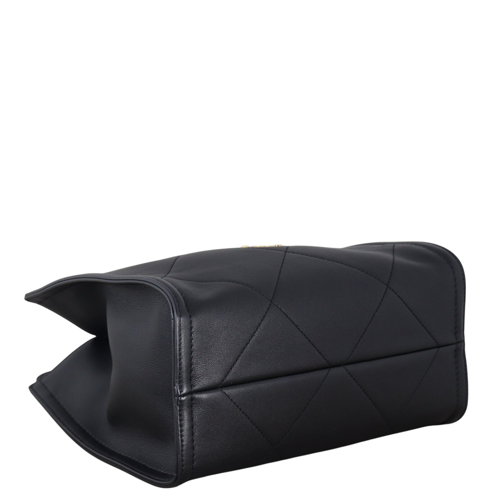 Chanel Logo Quilted Shopper Tote Mini_IMG_1040.jpeg